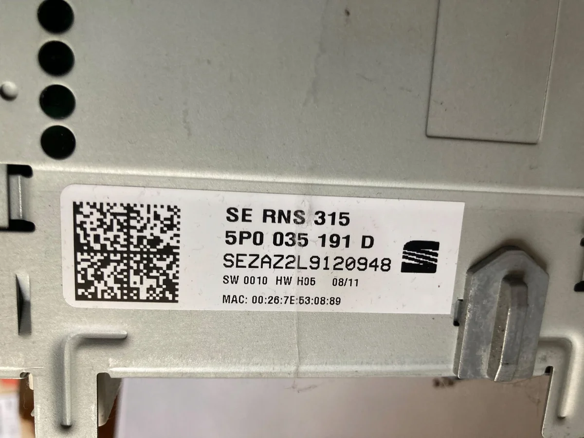 Radio Seat Leon II 5P0035191D