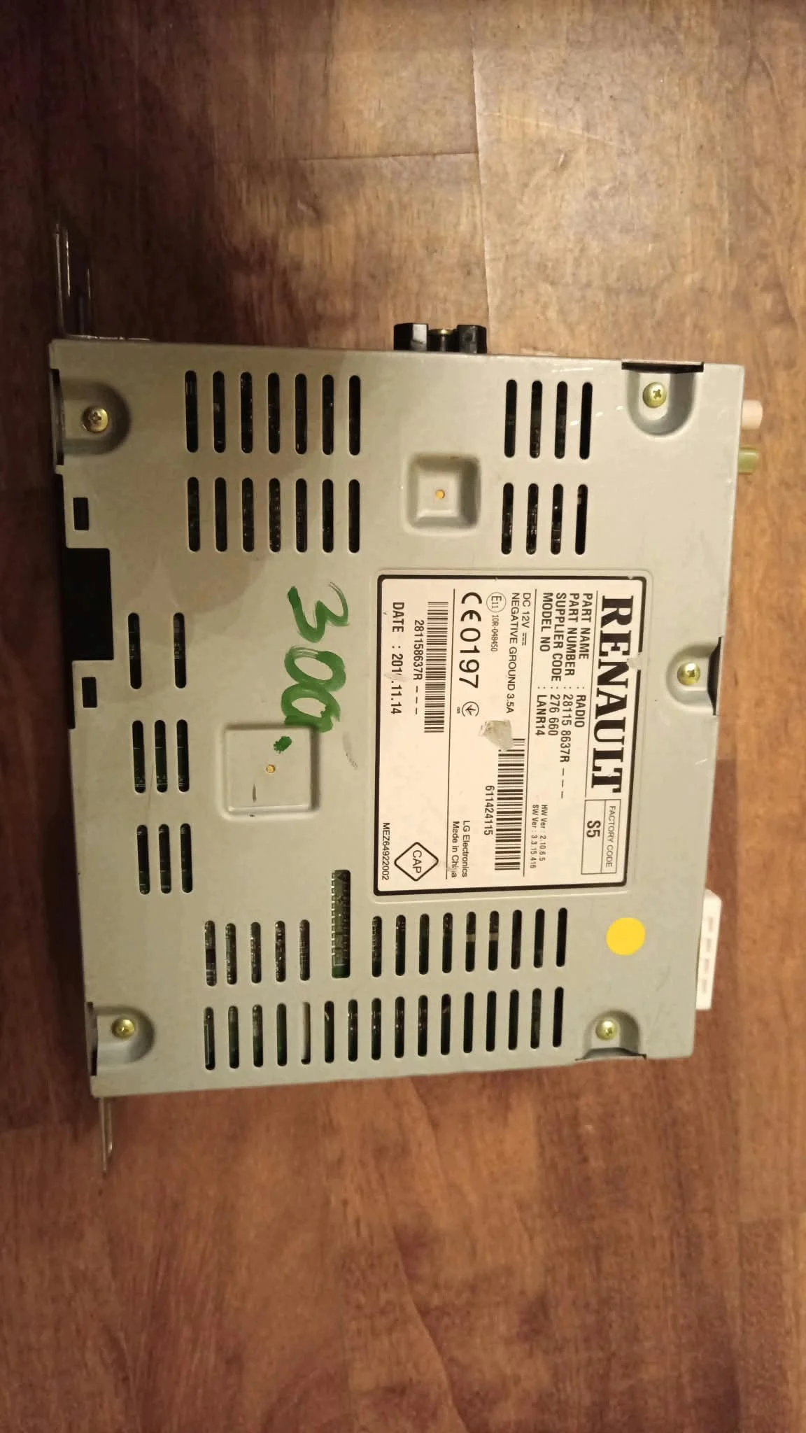Renault Scenic IV Radio Cassette Navigation 281158637R