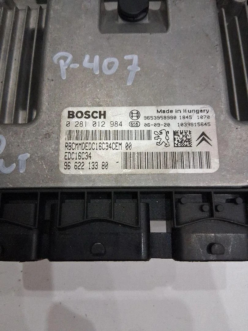 Steuergerät Peugeot 407 9662213380 0281012984