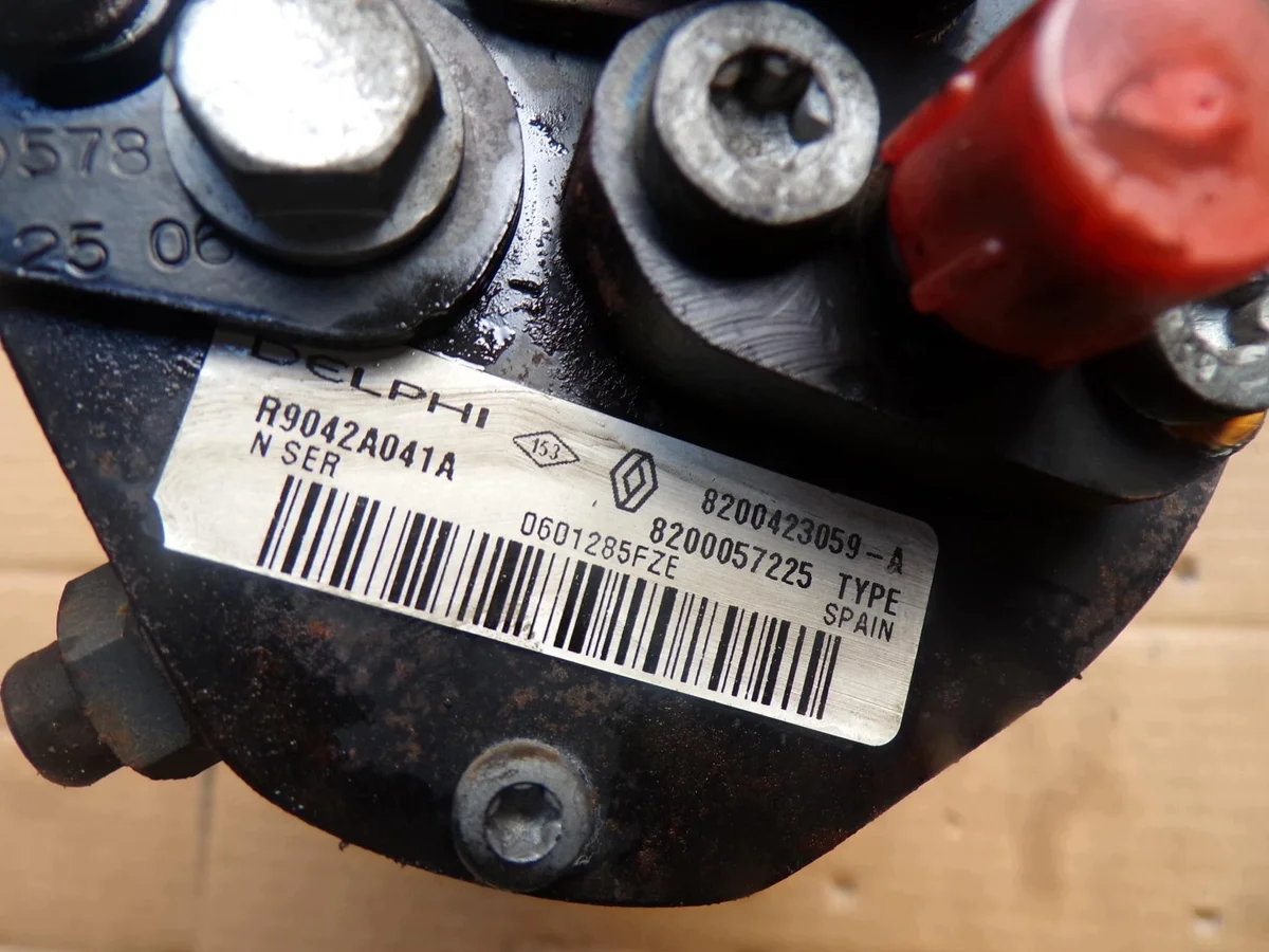 Insprutningssystem Renault 1.5 dCi 8200057225