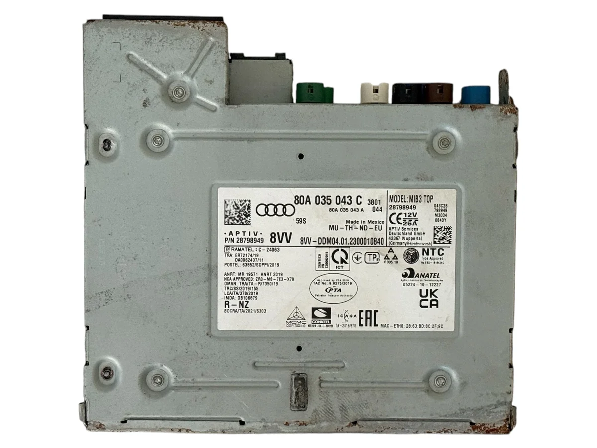 Lettore MIB3 Audi Q5 80A 80A035043C CPGROB-7=80A035043C