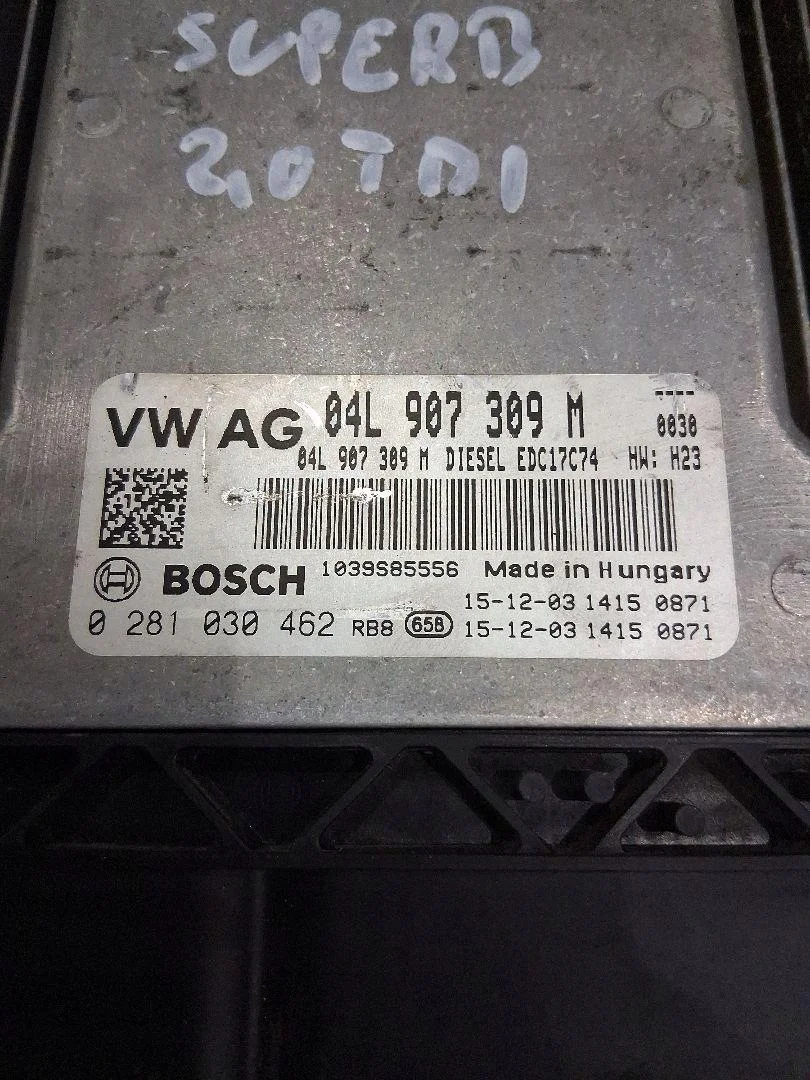 Motorsteuergerät Skoda Superb 3 1.6 TDI 04L907309M