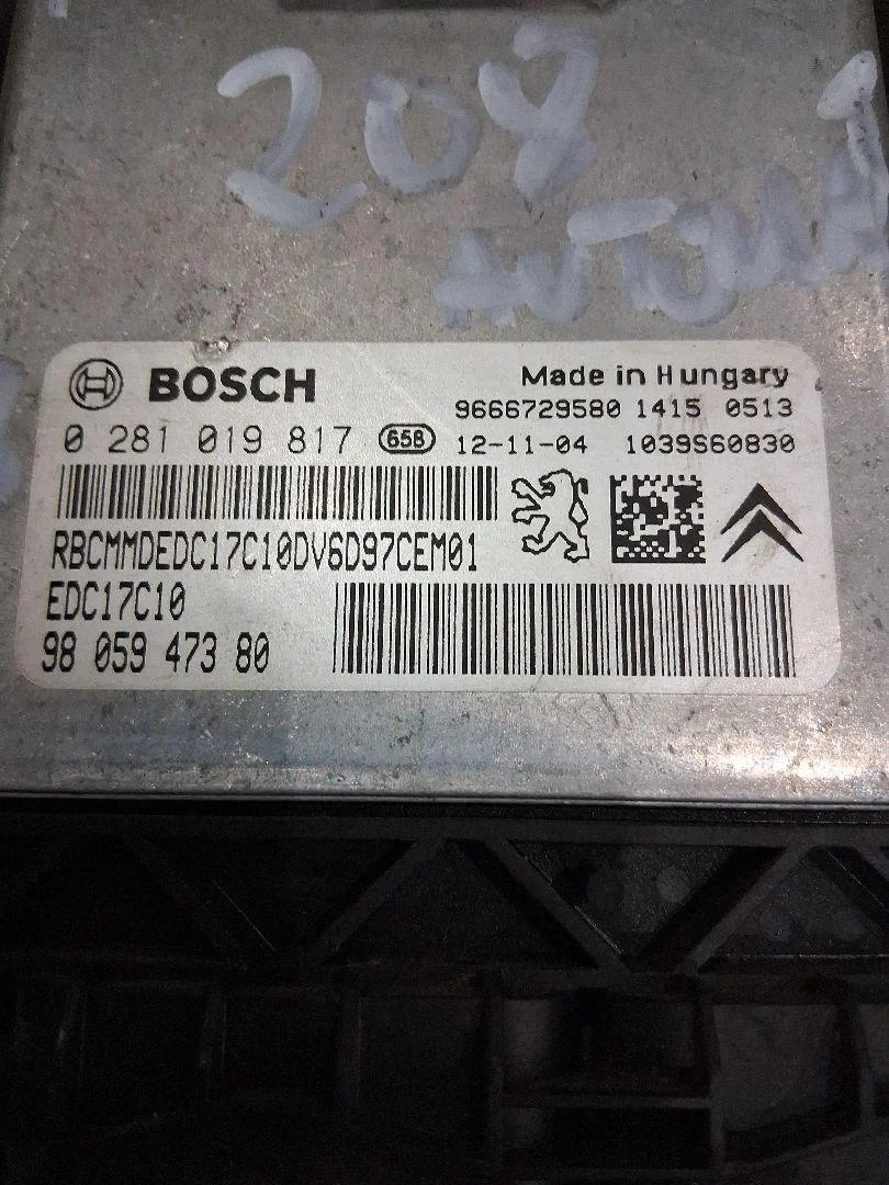 Ohjausyksikkö Peugeot 208 9805947380 image 3