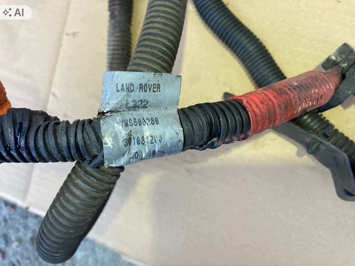 Land Rover L322 3.6 TDV8 Cableado Motor YMS500280