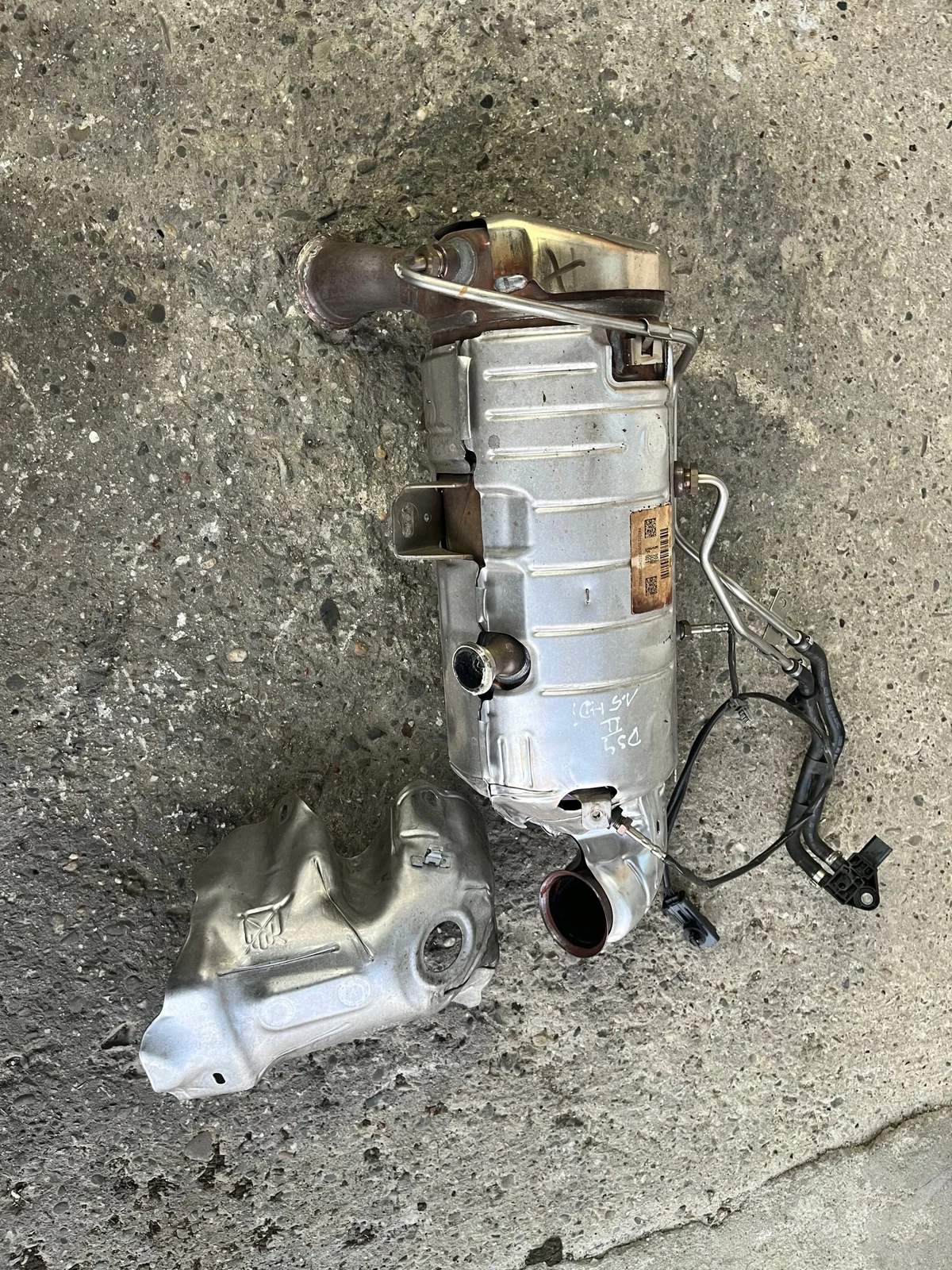 Katalysator DPF PSA 9858944280 voor Combo E, Berlingo IV, Rifter, Proace City, Doblo III