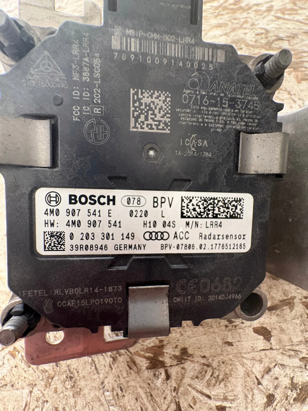 Audi Q7 4M Radar Sensor Distronic Left 4M0907541E thumbnail 4
