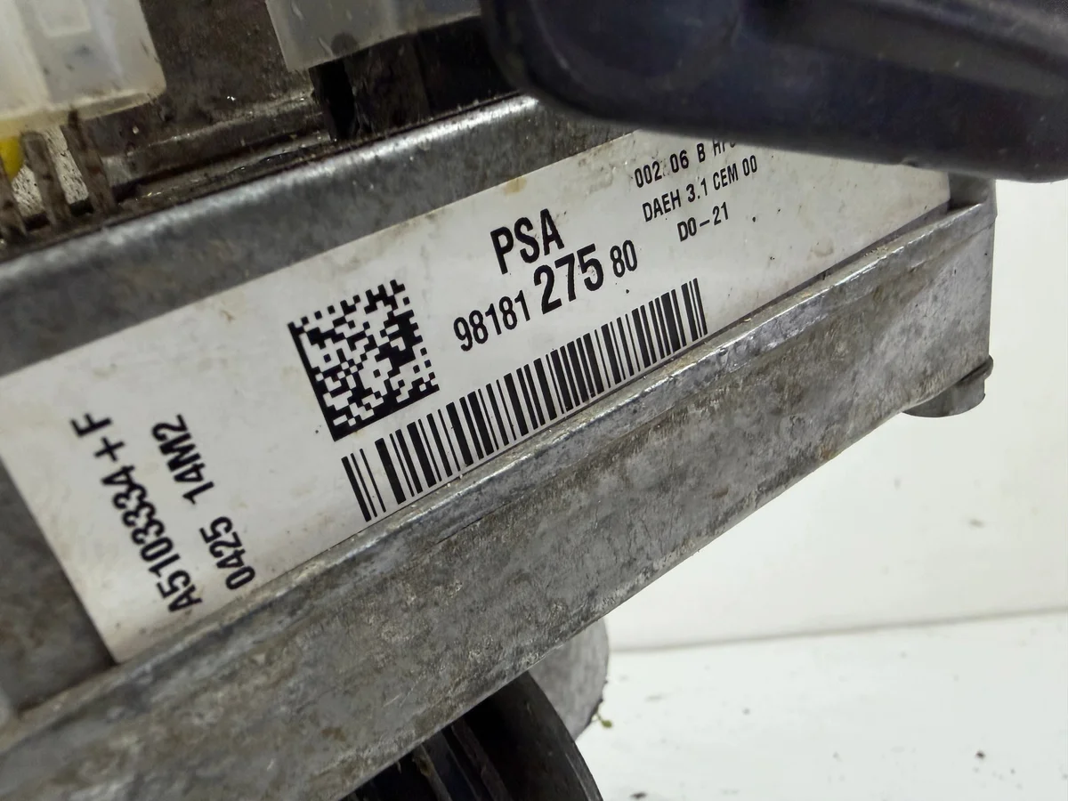 Ohjaustehostimen pumppu Peugeot Expert 9818127580