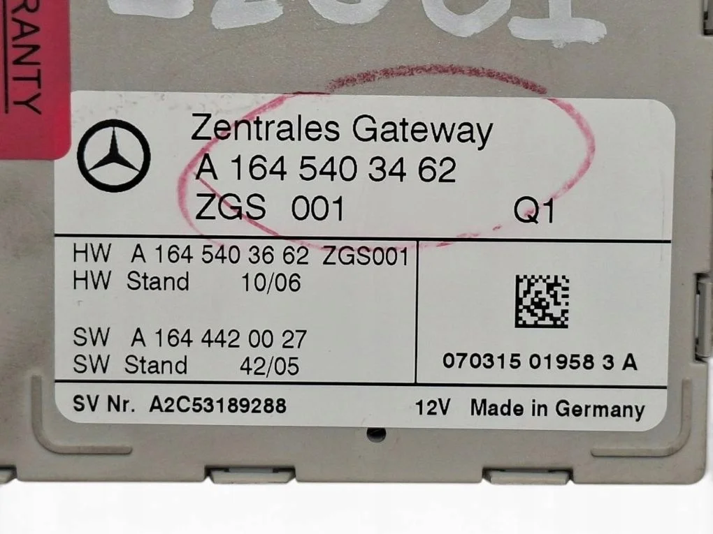 Módulo Central Mercedes ML W164 A1645403462 image 4
