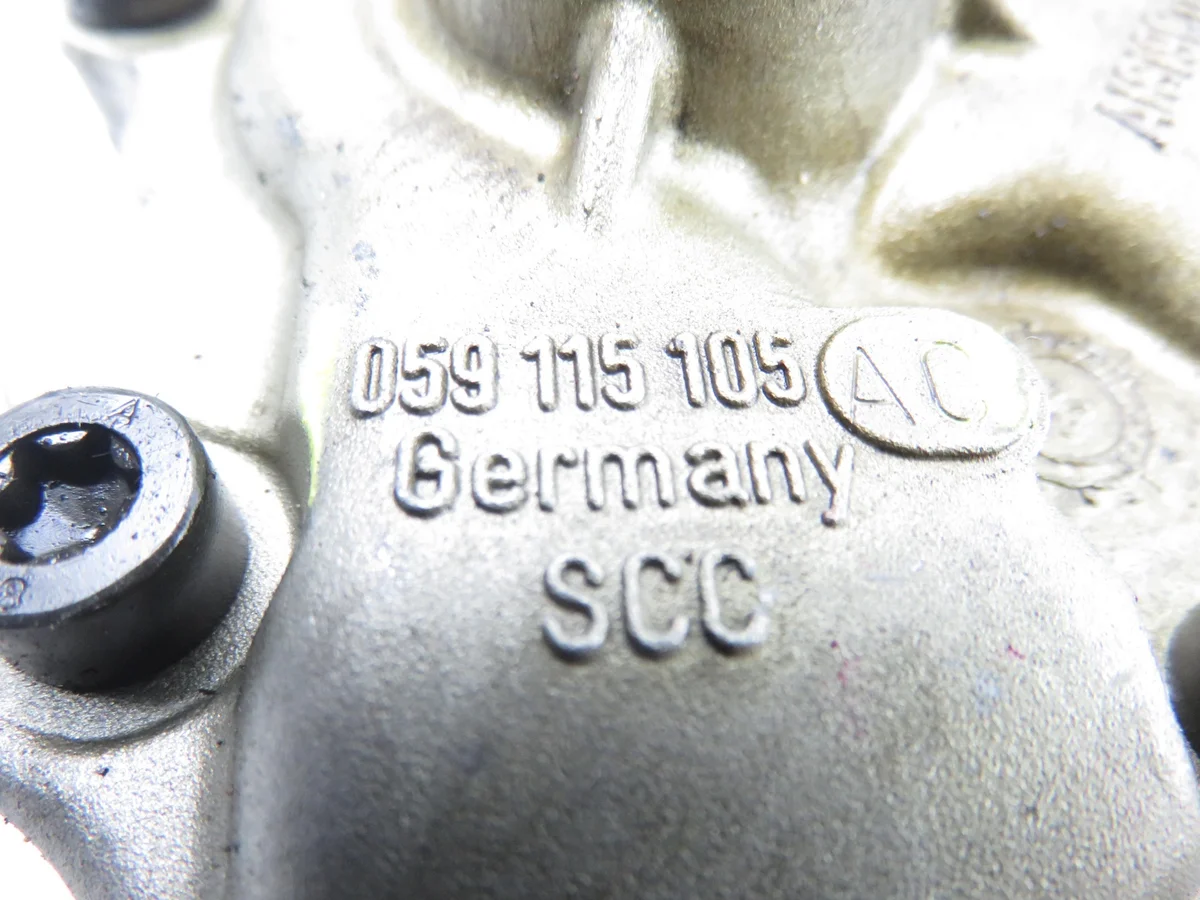 Pompa Olio Audi A6 3.0 TDI BMK 059115105 M1140318-059115105 image 3