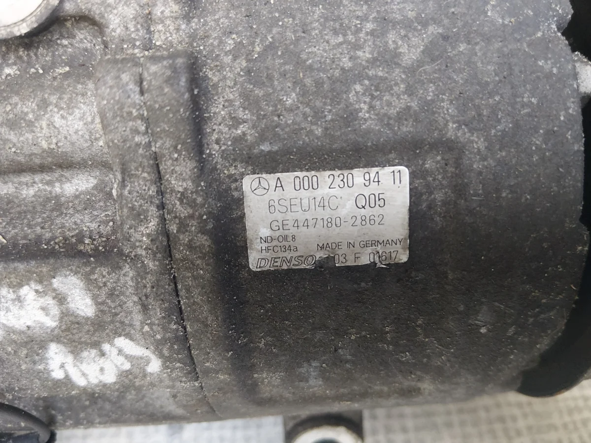 Klimakompressor Mercedes A-Klasse W168 A0002309411 image 3