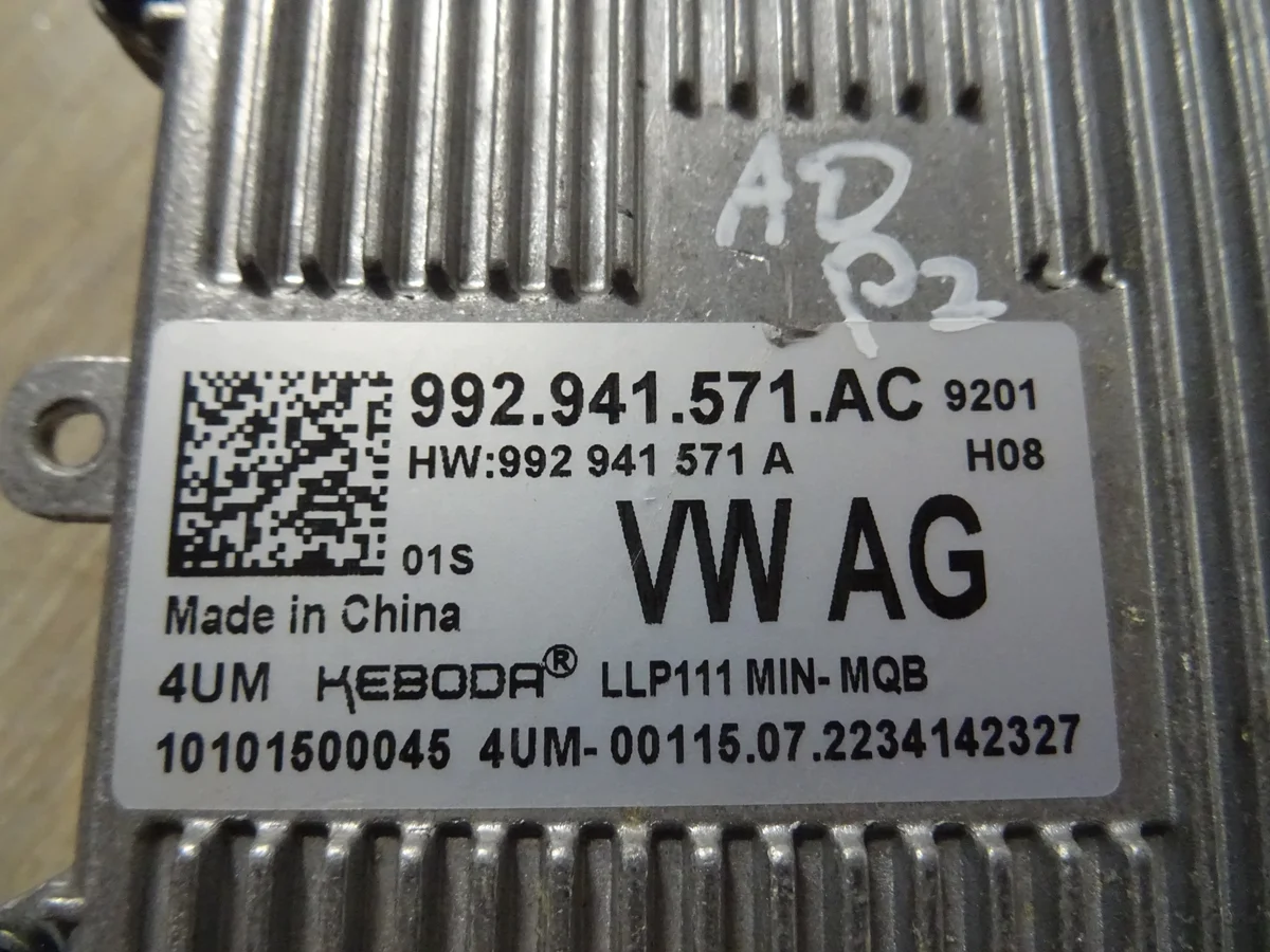 Module convertisseur 992941571AC LLU Audi image 3