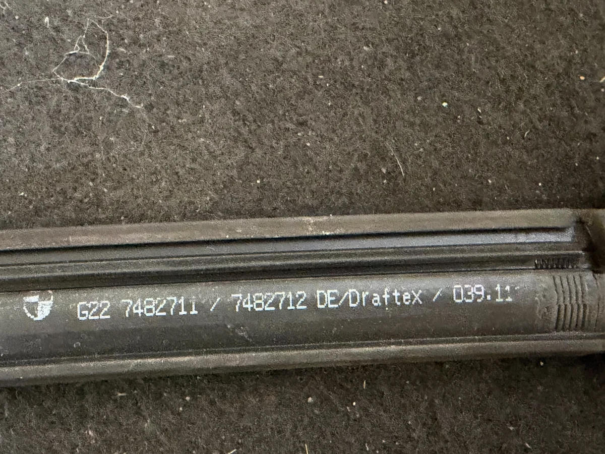 Guarnizione Vetro BMW G22 Destra 7482712