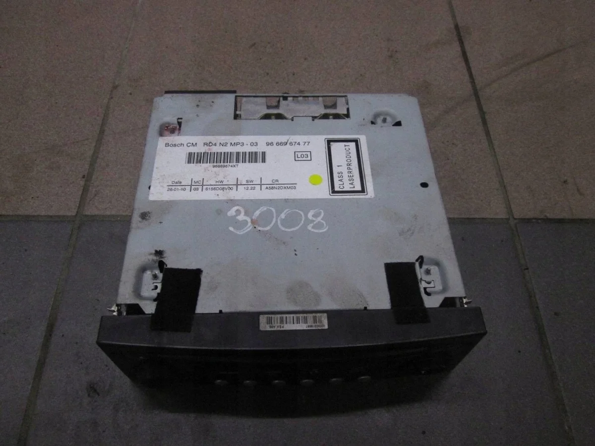 Radio Peugeot 9666967477