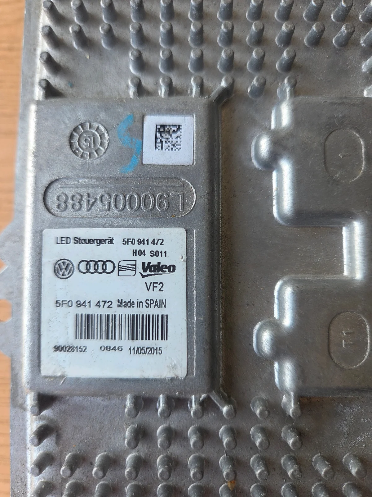 Moduuli ajovalolle 5F941472 Seat Vw Audi Skoda