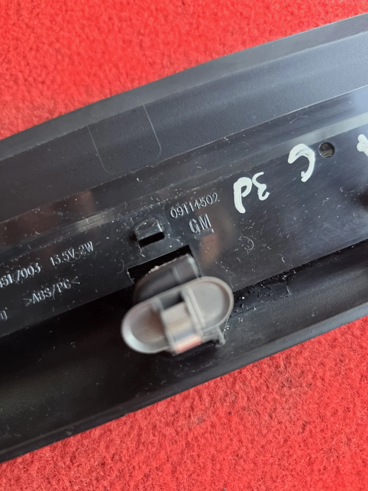Opel Corsa C Terza Luce Stop 3123231232 image 3