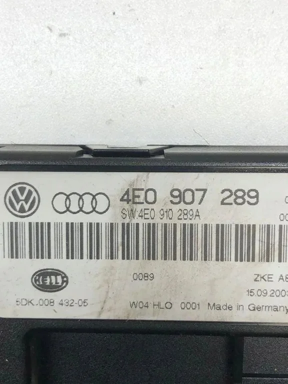 Audi Módulo de Conforto 4E0910289A