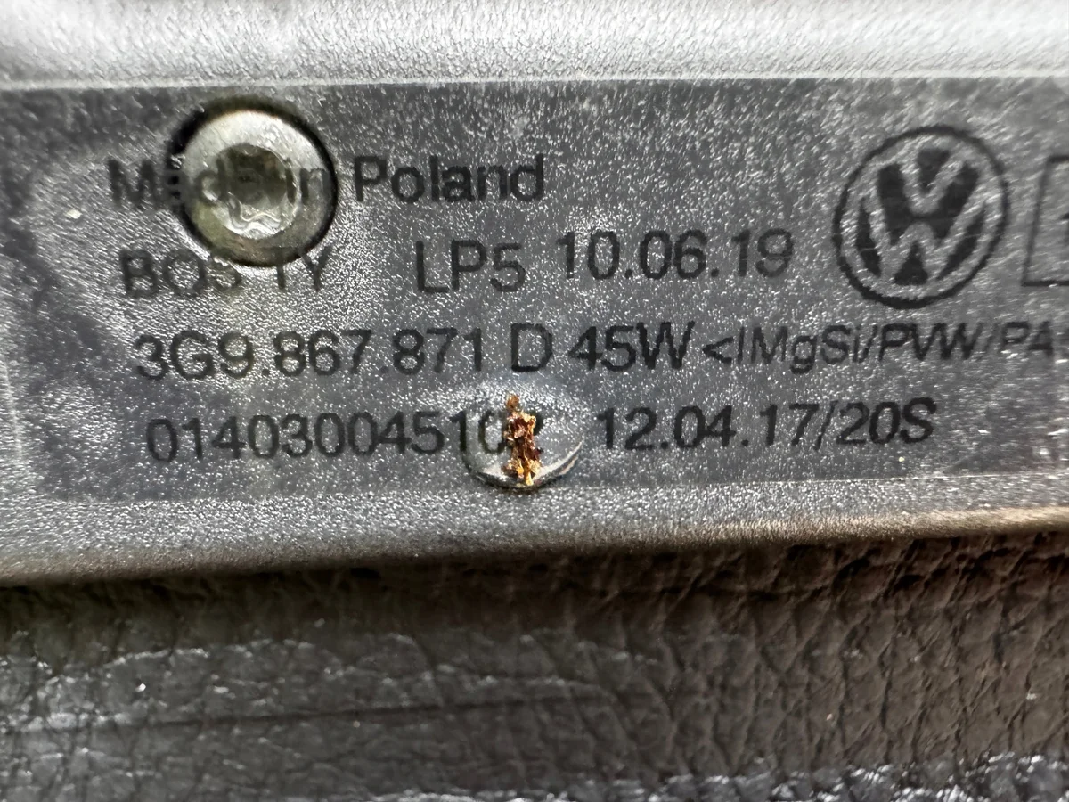Tavaratilan rullasuojus 3G9867871 Volkswagen Passat B8 image 7