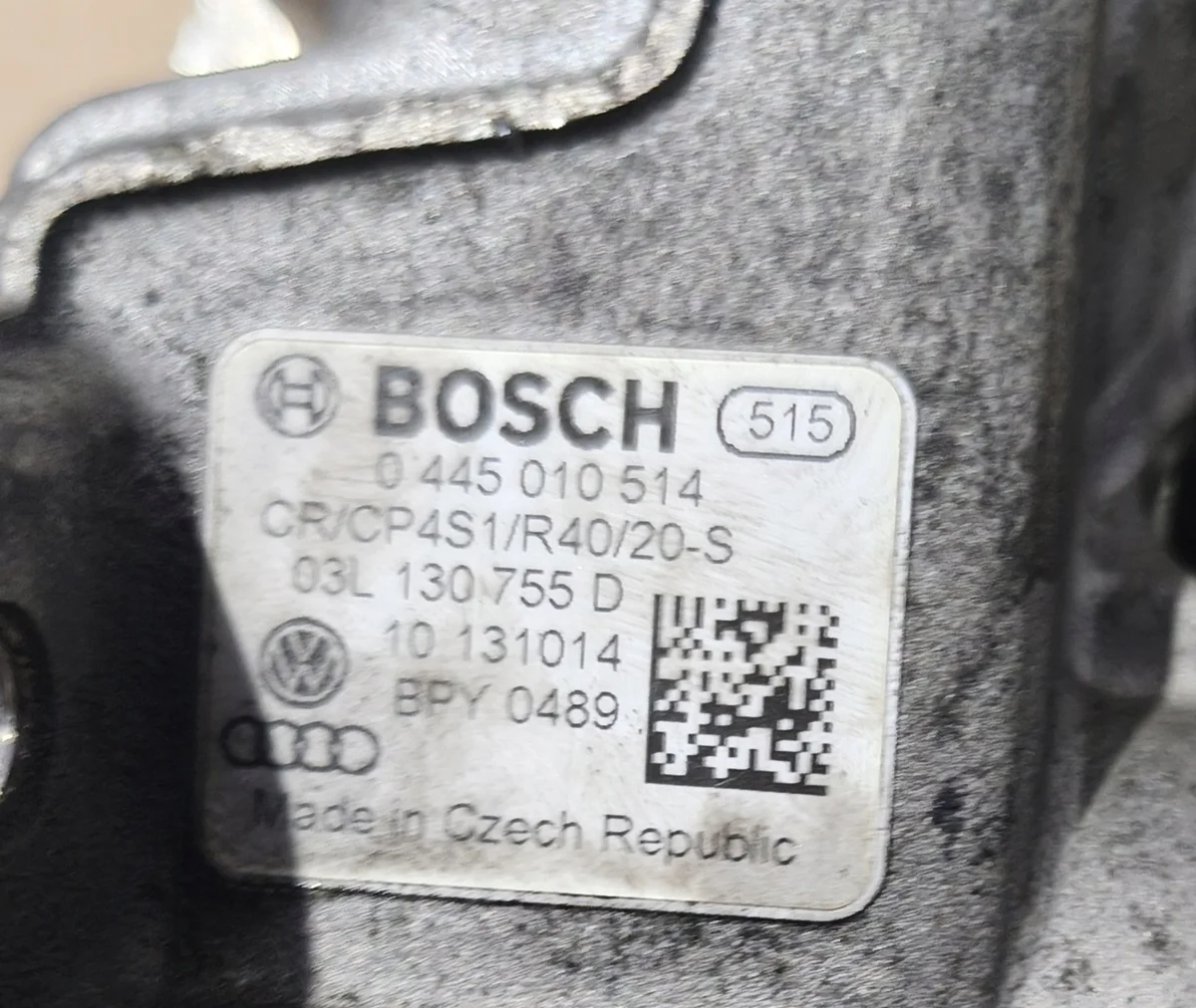 Bränslepump Bosch 03L130755D Audi A3 8V thumbnail 3