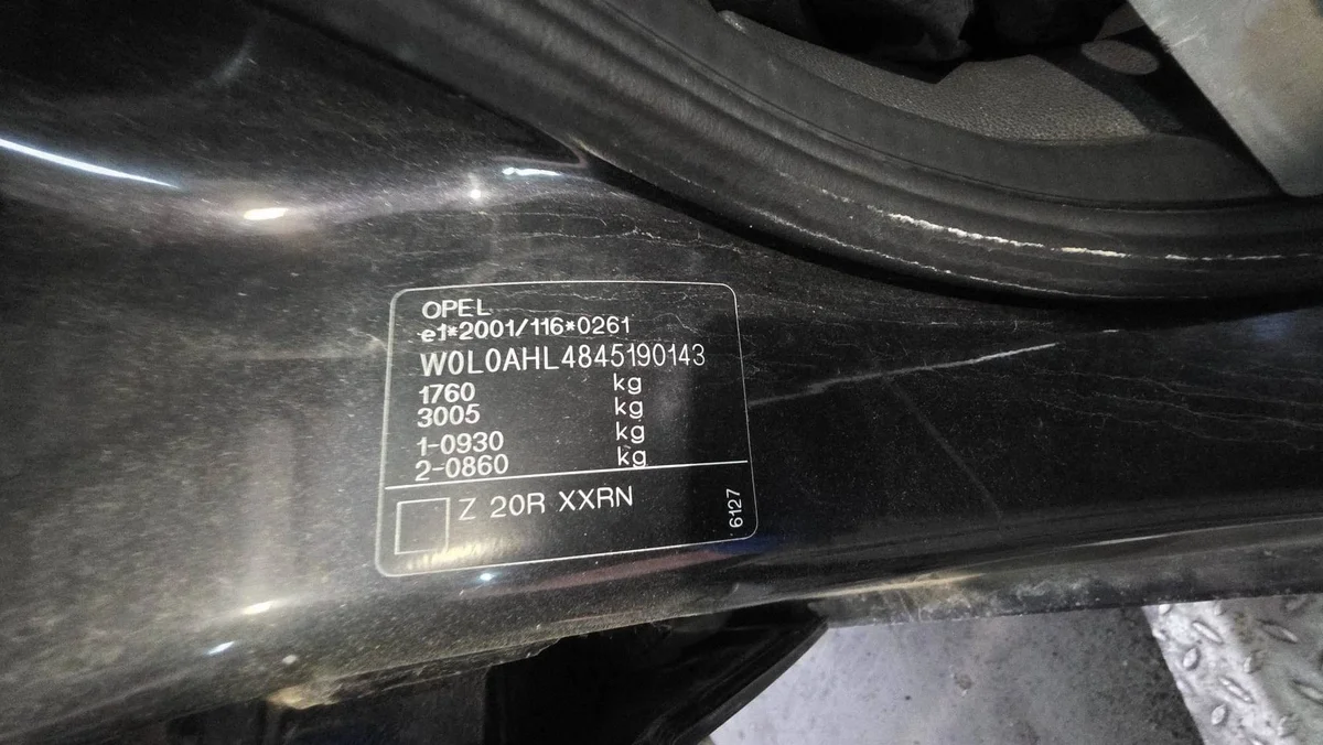 Interruptor de encendido Opel Astra III N0501882 image 10