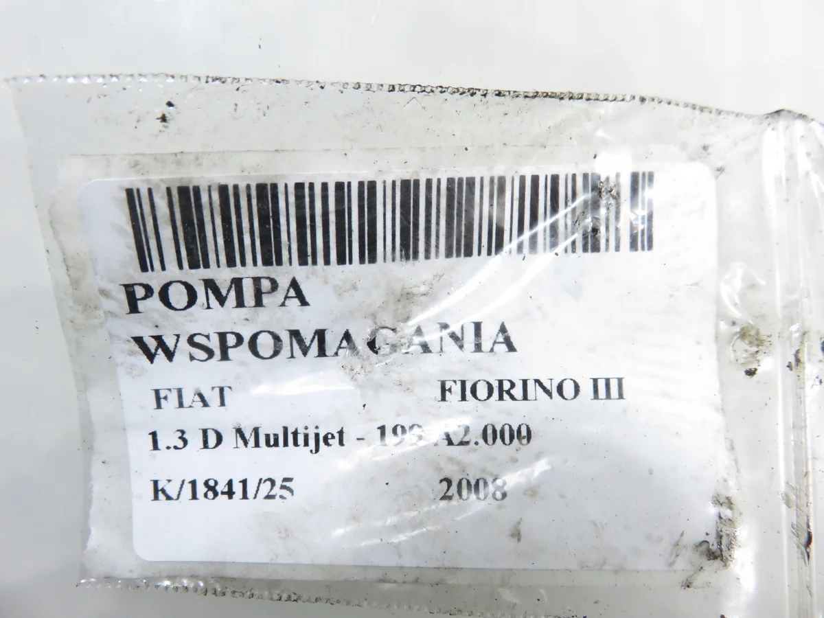 Ohjaustehostimen pumppu Fiat Fiorino 1.3 D Multijet M1097842-51839105