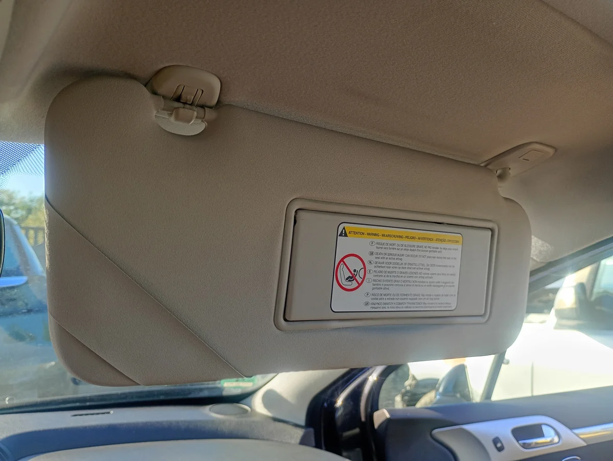 Solskydd höger Peugeot 407 SW
