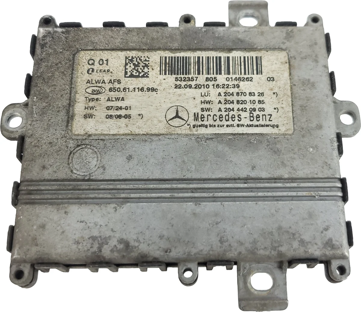Módulo Luzes Mercedes GLK X204 A2048708326