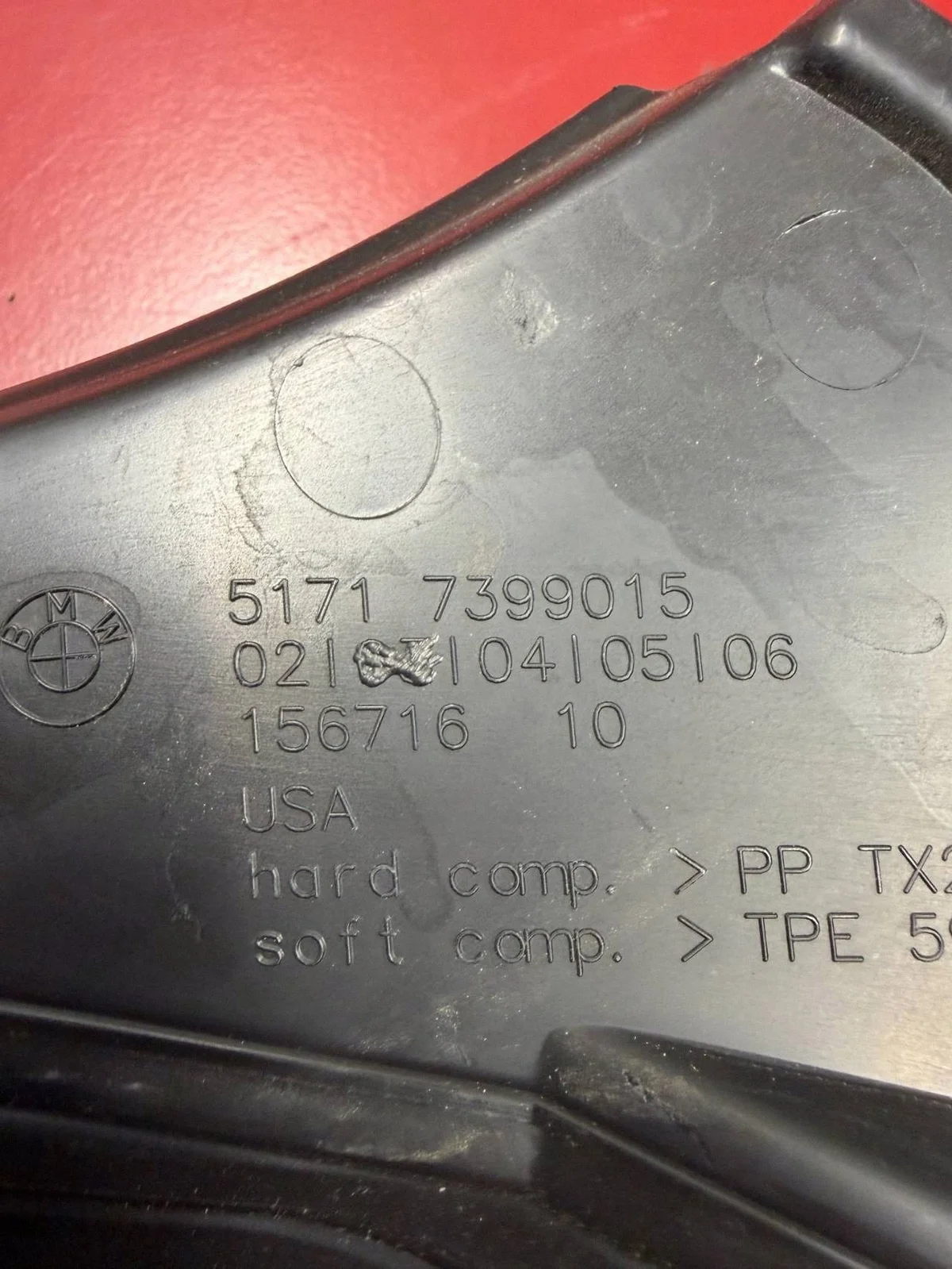 Tuulilasin alapaneeli BMW X3 G01 7399015 image 3