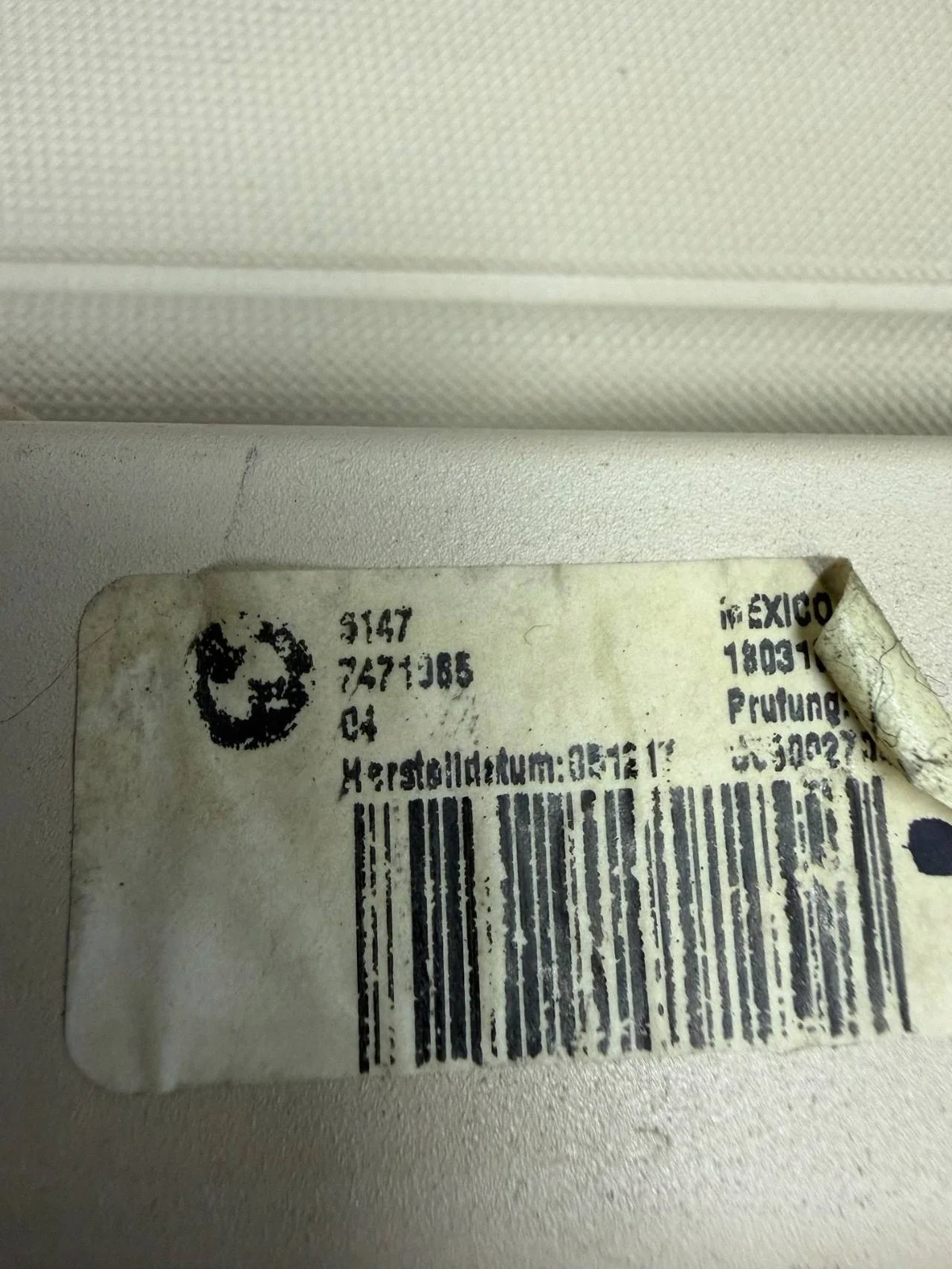 Tavaratilan rullaverho BMW X3 G01 7471985 image 3