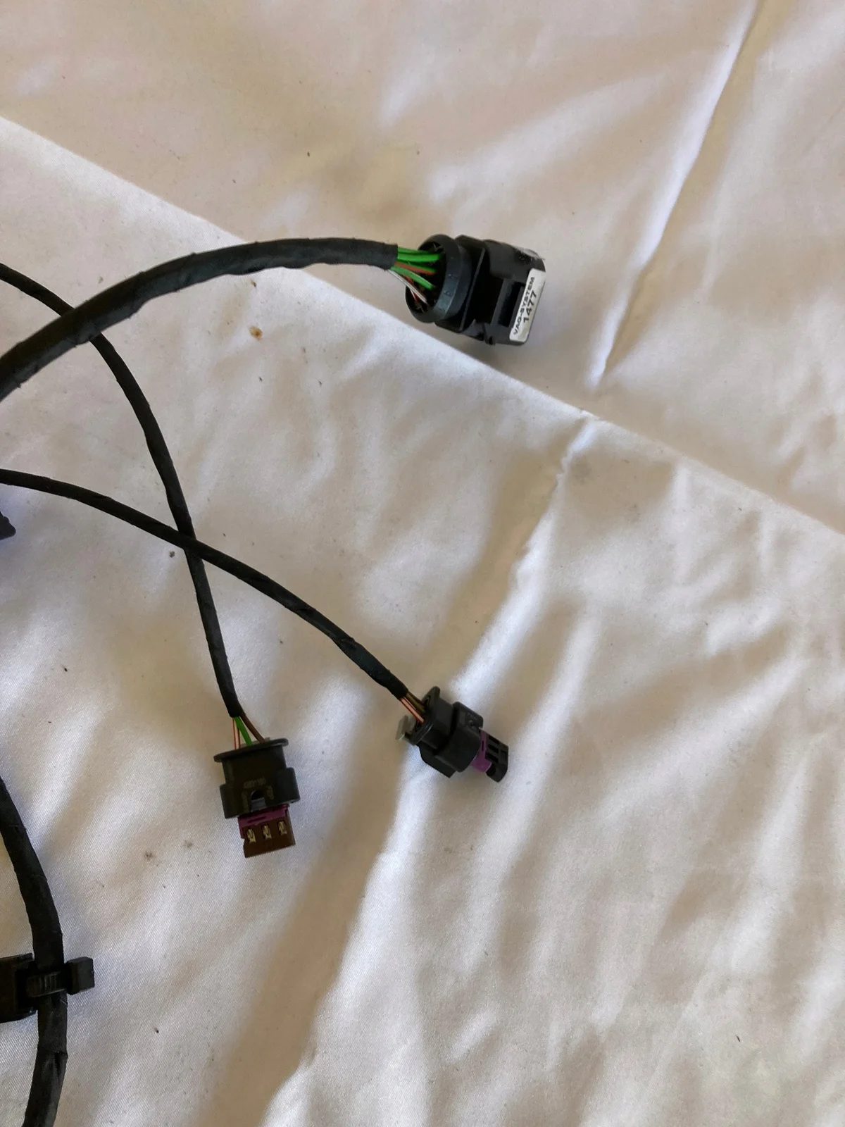 Cableado Parachoques Audi A3 8V0971085G image 3