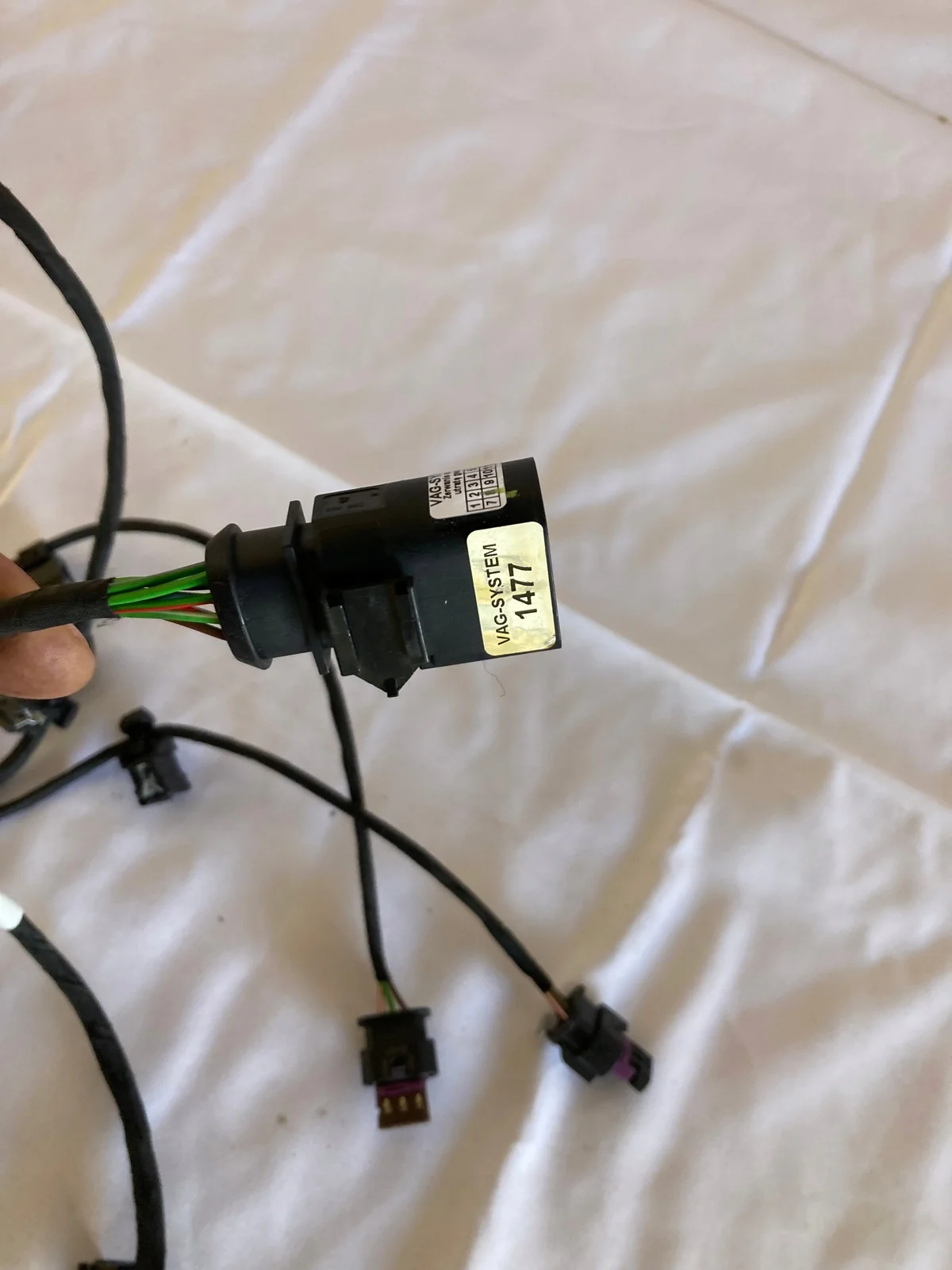 Cableado Parachoques Audi A3 8V0971085G image 4