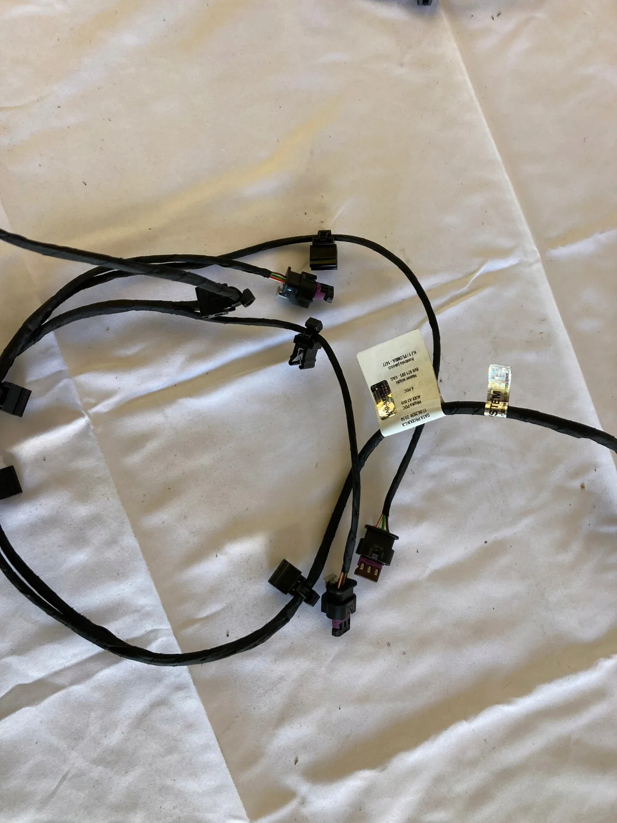 Cableado Parachoques Audi A3 8V0971085G image 7