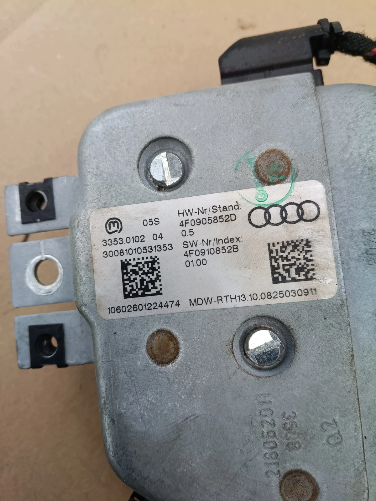 Virtalukko Audi A6 C6 4F0905852D image 3