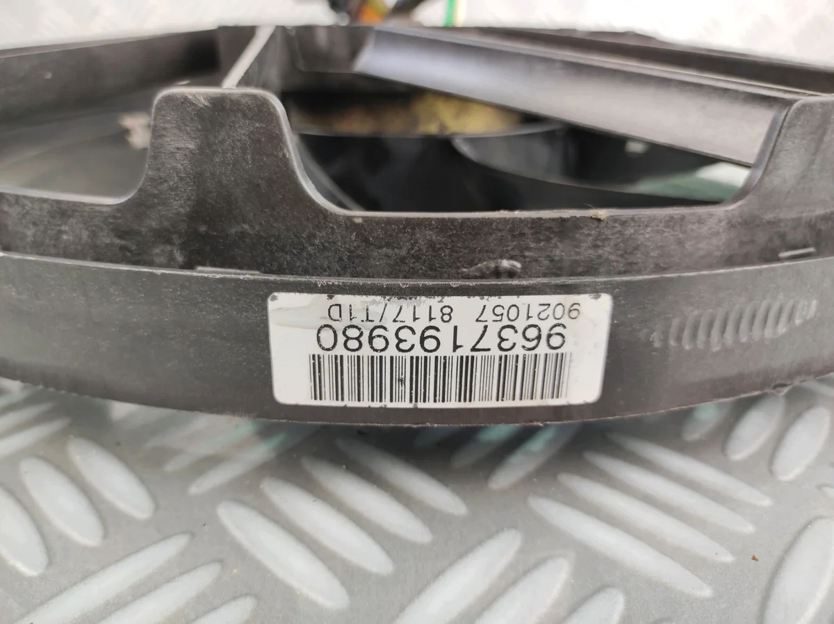PEUGEOT 206 Lüftermotor 9637193980 image 5
