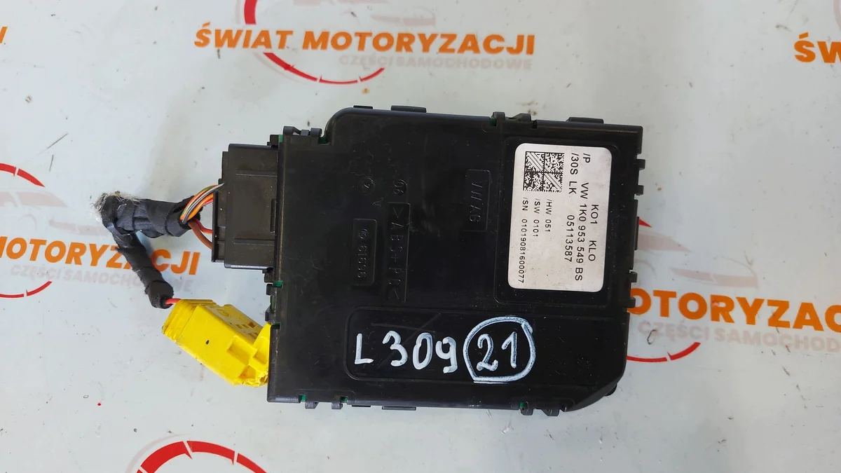 Sensor Ângulo Direção 1K0953549BS VW GOLF V