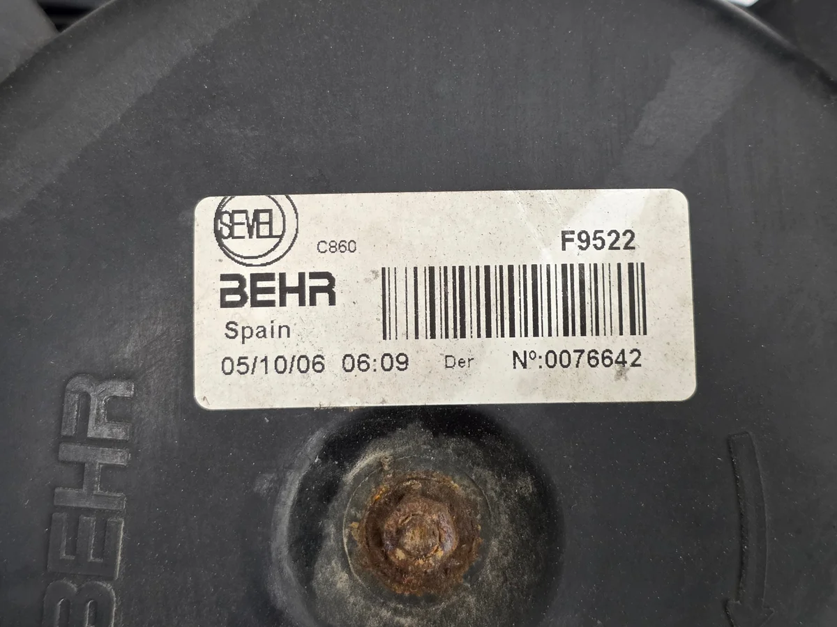 Fiat Ducato Lüfter Kühler image 6