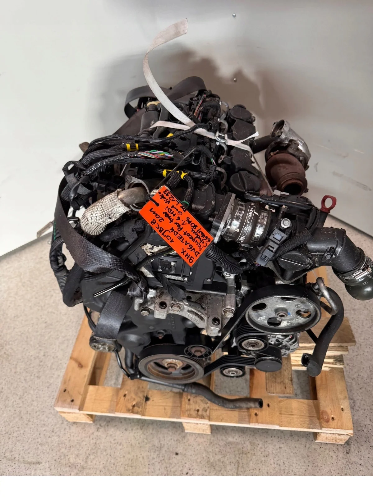 Motor Peugeot 207 SW 1.6 HDI 9HX