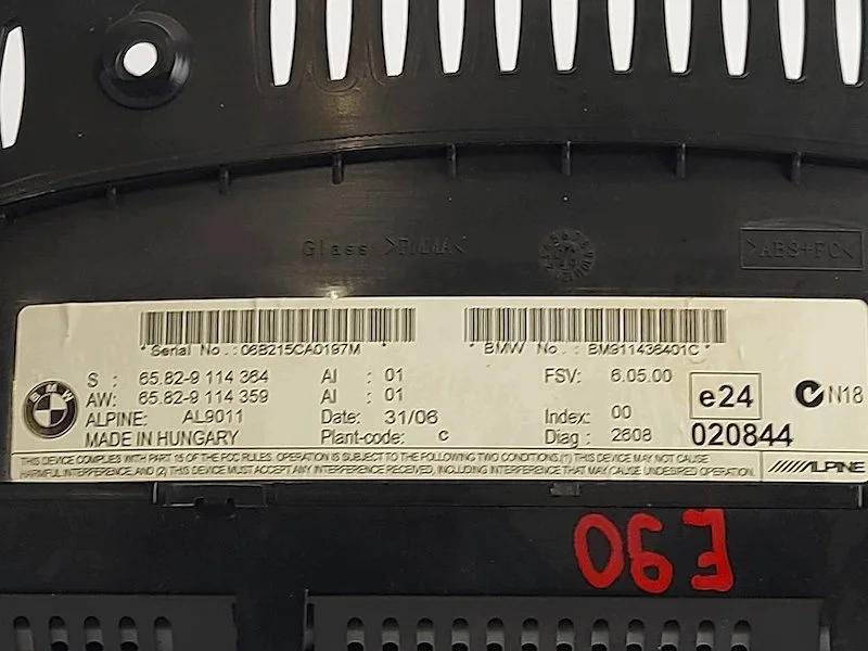 Pantalla BMW Serie 3 (E90) 82-9114364 image 5