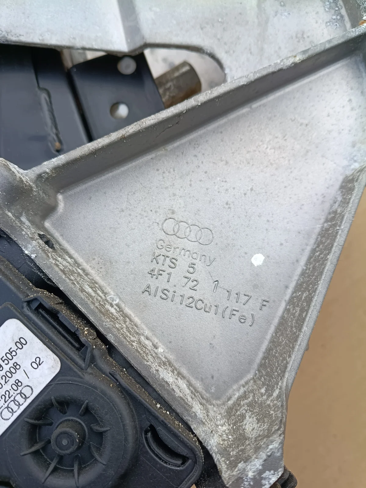 Audi A6 C6 Pedaalset Koppeling/Rem 4F1721117F thumbnail 6