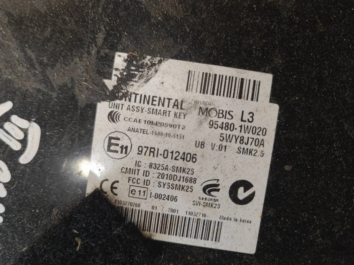 Start-Stop Ignition Control Module Kia Rio 954801W020 image 4