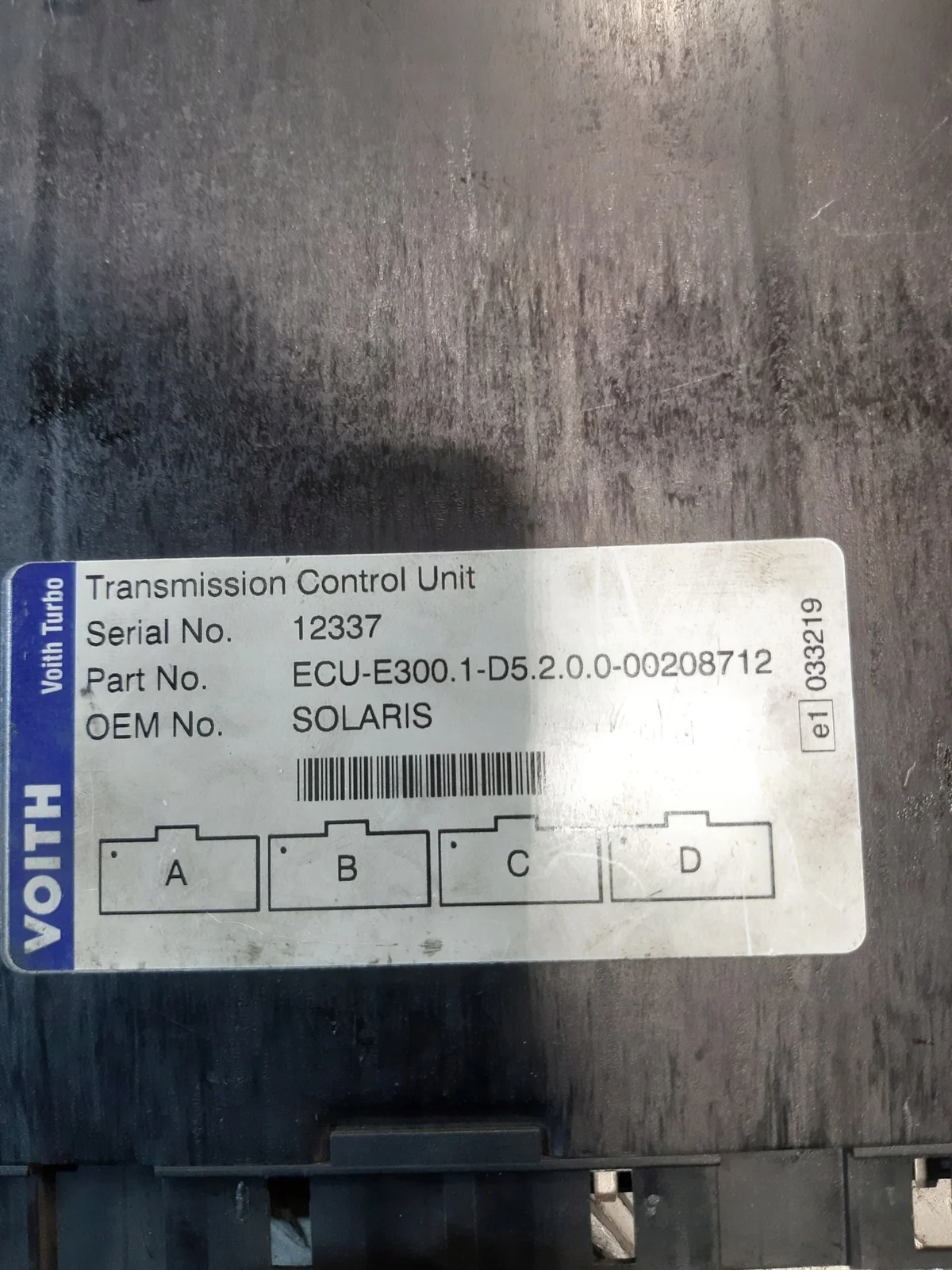 Unidade de Comando Solaris ECU-E300.1- D5