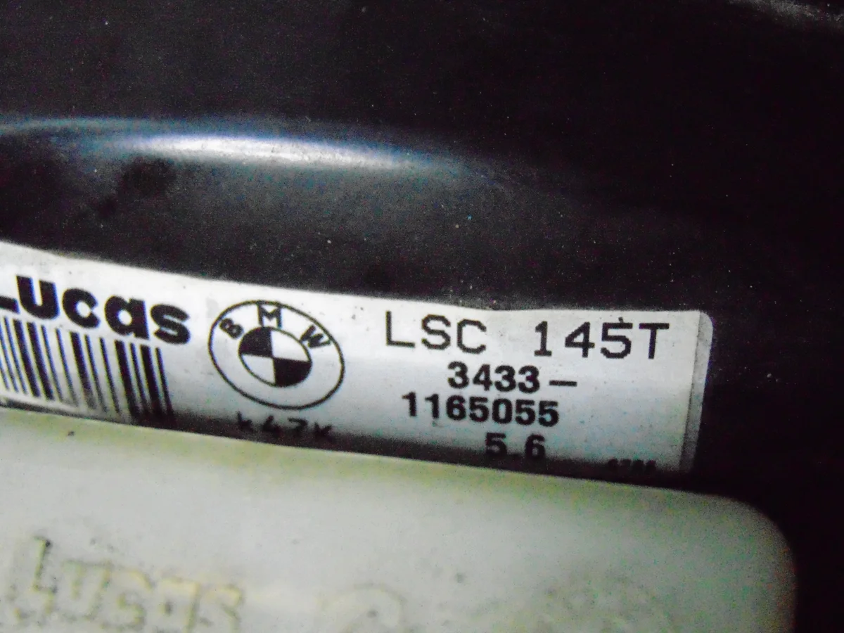 BMW E38 E39 Brake Booster 1165055 image 5