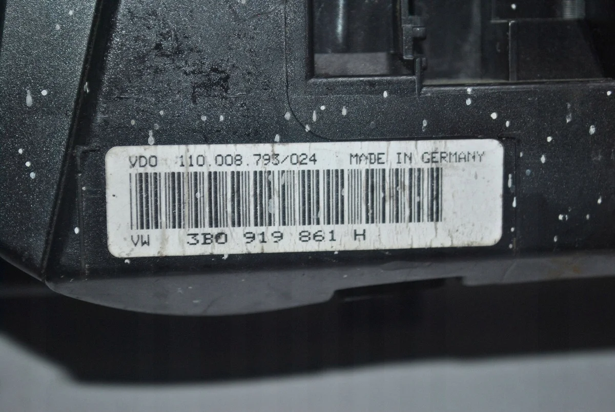 Instrumentkluster VW Passat B5 3B0919861H image 5