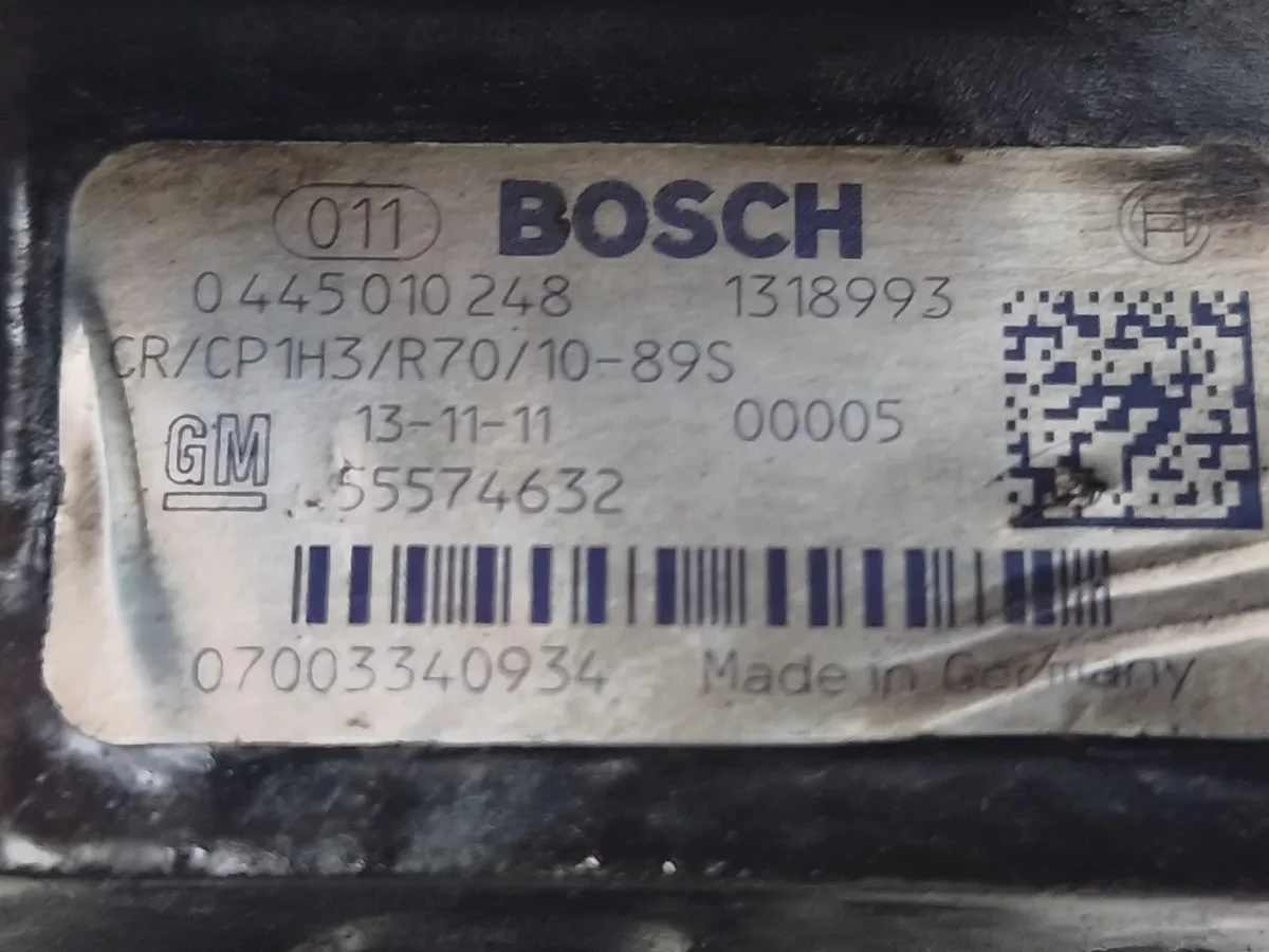 Bränslepump 55574632 Vauxhall Astra thumbnail 7