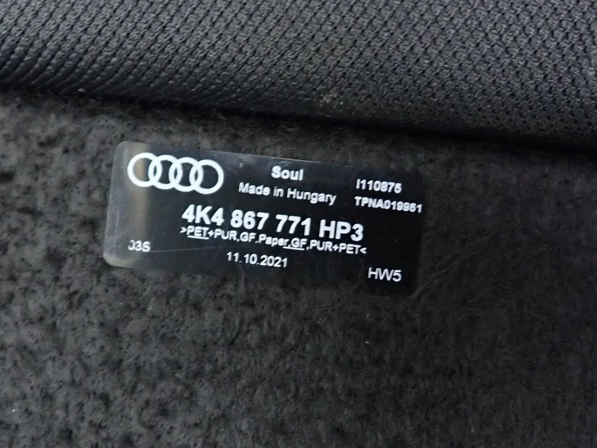 Tavaratilan hylly Audi e-tron 4KE 4K4867771 image 3