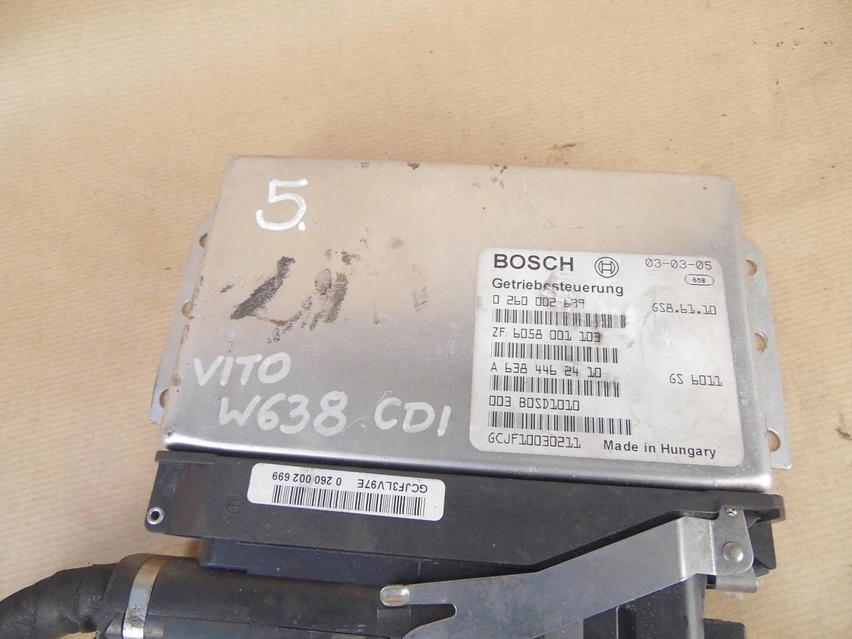 Unidade de Comando Caixa Mercedes W638 0260002699 image 3