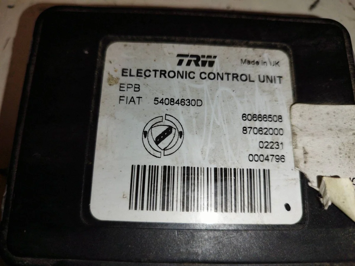 Handbrake Control Unit Lancia Thesis 54084630D thumbnail 5
