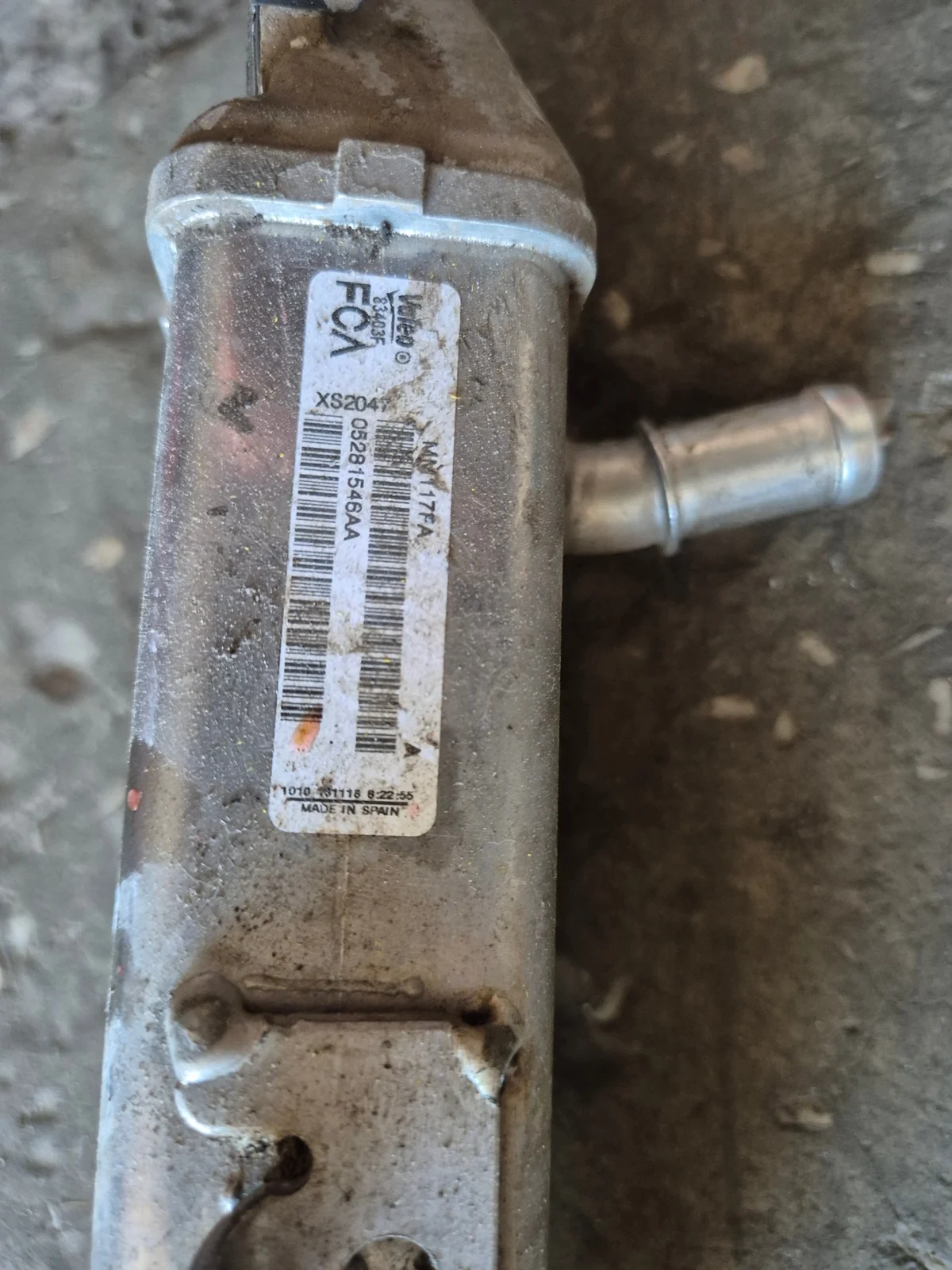 Radiateur EGR Jeep Wrangler JL 2.0 T 05281546AA