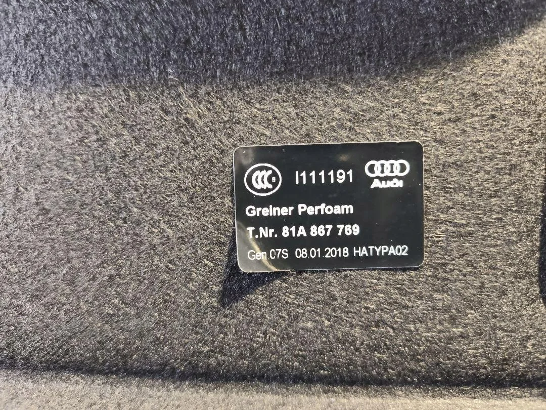 Étagère de coffre Audi 81A867769 image 3