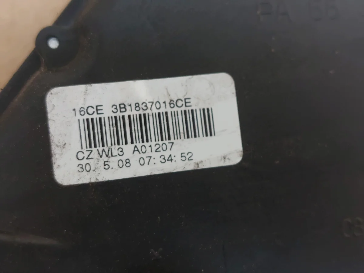Skoda Fabia II Roomster Cerradura Puerta Delantera Derecha 3B1837016CE