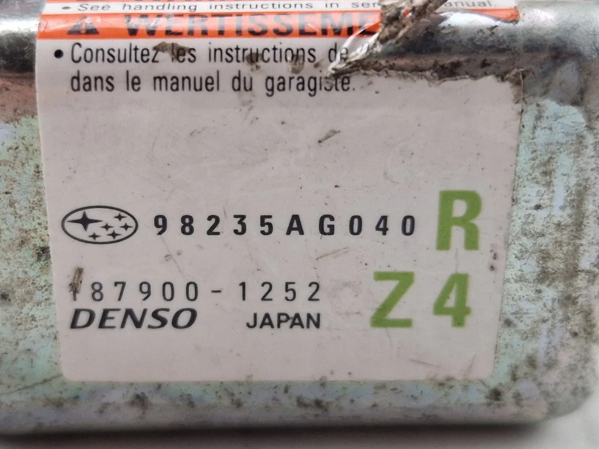 Sensor de impacto derecho Subaru Legacy IV Outback 98235AG040